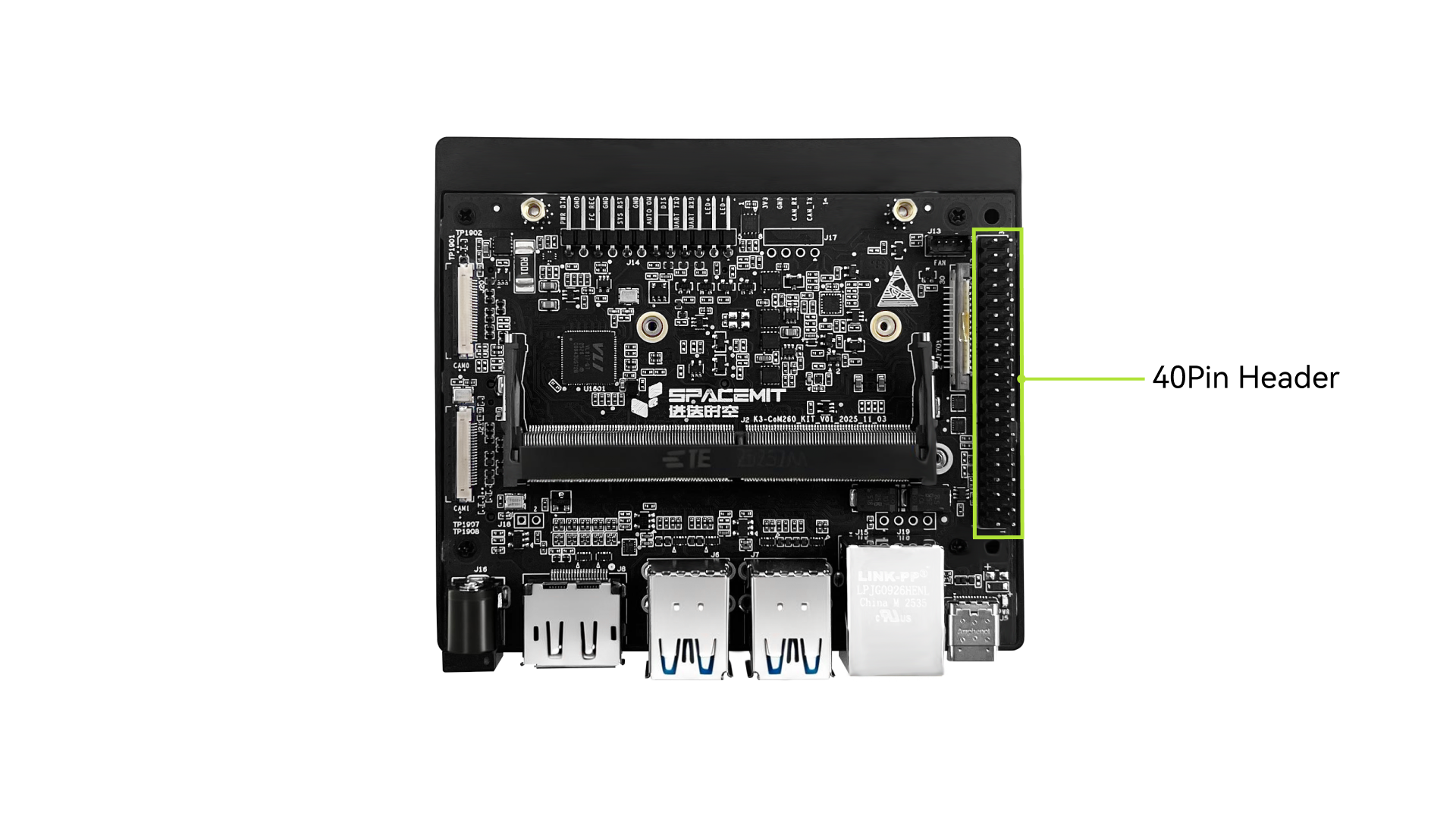 40 Pin header pinout