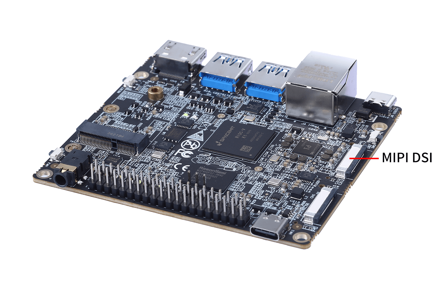 Figure 3 On-board MIPI DSI Interface of K1